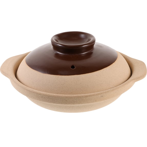 LOVERLYZ 1Pc Kitchen Ceramic Soup Cooking Casserole Stove Stew Pot Household Cookware Supply