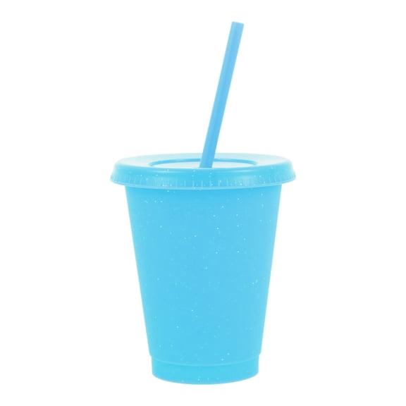 LOVERLYZ 1pc Storage Bottle Children Straw Cup Practical Water Drinking Cup Plastic Cup