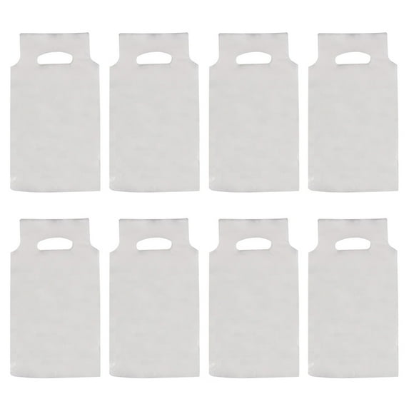 LOVERLYZ 200pcs Disposable Beverage Packaging Bags Transparent Coffee Cup Holder Portable Takeout Pouch (24cm)