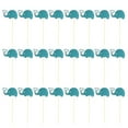thumbnail image 1 of LOVERLYZ 24pcs Elephant Cake Topper Small Elephant Cupcake Picks for Baby Shower Birthday Theme Party Decorations Supplies (Blue), 1 of 8