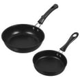 thumbnail image 1 of LOVERLYZ 2Pcs Household Mini Omelette Pan Nonstick Egg Frying Pan Practical Small Egg Cooking Pan, 1 of 8
