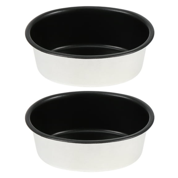 LOVERLYZ 2pcs Durable Oval Cheese Cheesecake Mold Pudding Jelly Molds (Assorted Color)