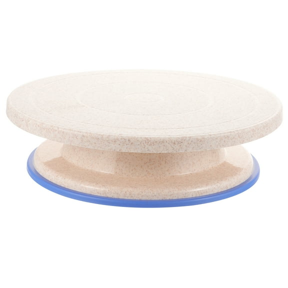 LOVERLYZ Cake Decorating Turntable Non-skid Cake Turntable Practical Revolving Cake Stand Cake Making Tool