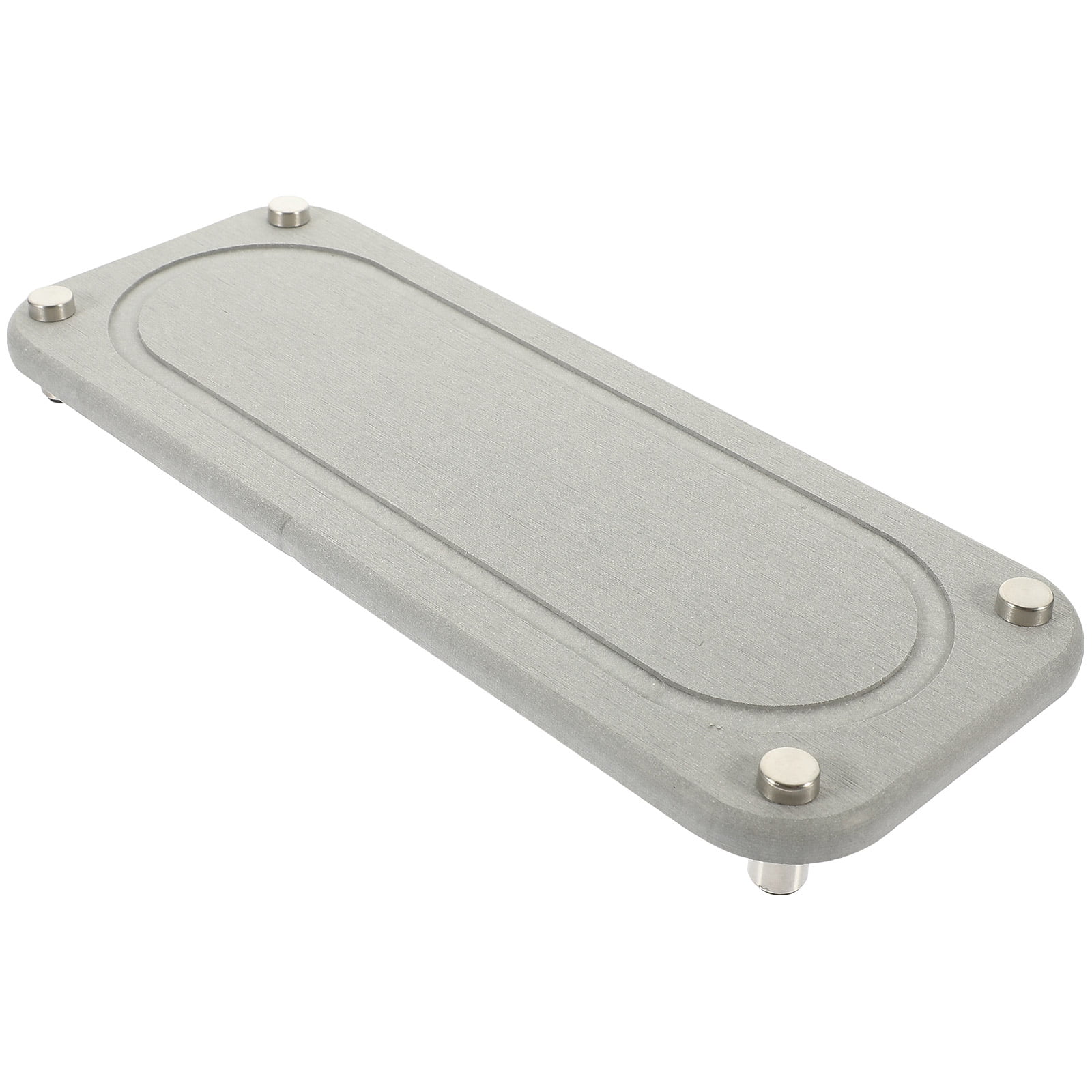 Sink Caddy Instant Dry Sponge Holder - Diatomite Kitchen Sink Organizer With Stainless Steel Feet, Light Grey - View #2