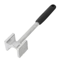 LOVERLYZ Multifunctional Household Kitchen Tool Steak Meat Hammer Loose Tenderizers Meat Hammer Two Sides Pounders (Black)
