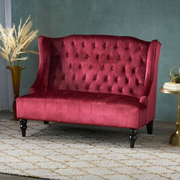 Modern Minimalist Leather Loveseat 85cm for Living Room with Water-Resistant and Elegant Design