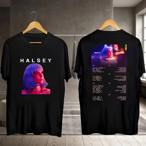 LOVETEE Halsey Concert T-Shirt, Tour 2026, Back To Badlands Shirt, Album Shirt, Fan Gifts, Graphic Shirt, Comfort Colors®, Red XL
