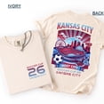 thumbnail image 1 of LOVETEE Kansas City Soccer Cup 2026 Host City T-Shirt, Retro KC Game Day Fan Tee and Sports Gift, Black S, 1 of 8