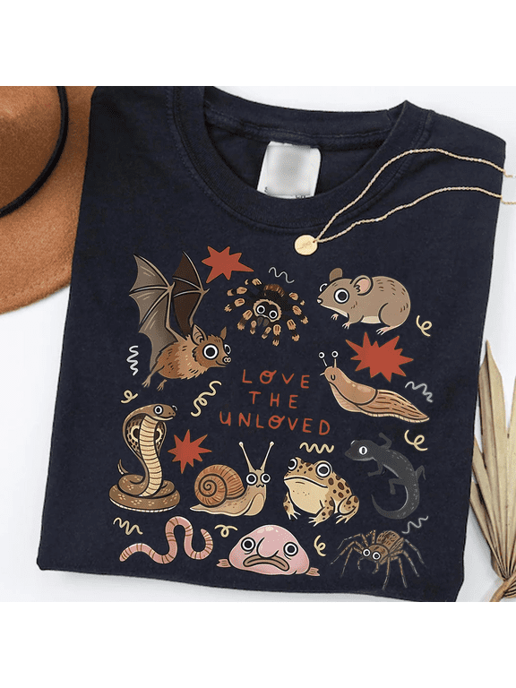Love The Unloved Comfort Colors Shirt, Cute Weird Animal Tee, Retro Entomology Tshirt, Science Nerd Tee, Bug Lover Gift, Biology Teacher Tee, Graphite S