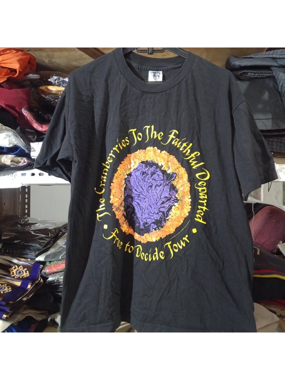 Vintage The Cranberries Shirt To The Faithfull Departed Promo Album Tour Shirt, Pepper 4XL