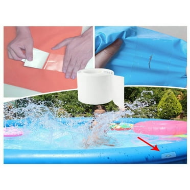 LOVEVER 1 Roll Air Mattress Patch Repair Kit Heavy Duty 3.15in X 3.3 Ft Roll Waterproof TPU Pool Patches Repair Kit For Air Mattress Pool Floats Bounce House Tent Canvas Canopy Tubes Air