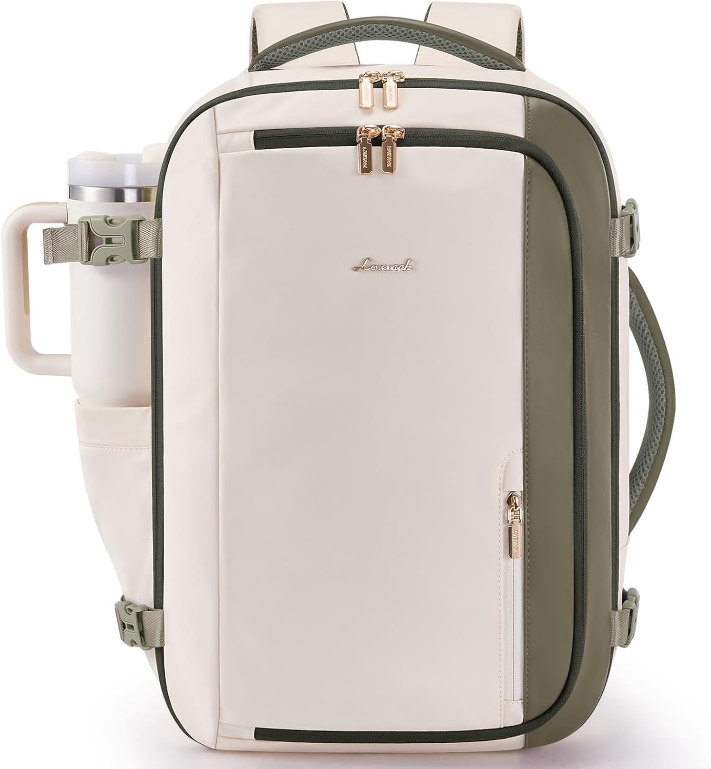 LOVEVOOK 40L Travel Backpack for Women,Personal Item Size Travel Bag with 3 Packing Cubes and 2 Laptop Compartment for Travel Essentials,Carry on Luggage 18x14x8 Airline Approved