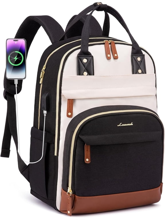 Backpack for Women, Fits 15.6 Inch Laptop Bag, School Backpacks, Fashion Travel Work Anti-theft Bag, Business Computer Waterproof College Backpack Purse