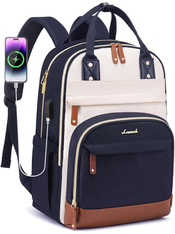Backpack for Women, Fits 15.6 Inch Laptop Bag, School Backpacks, Fashion Travel Work Anti-theft Bag, Business Computer Waterproof College Backpack Purse