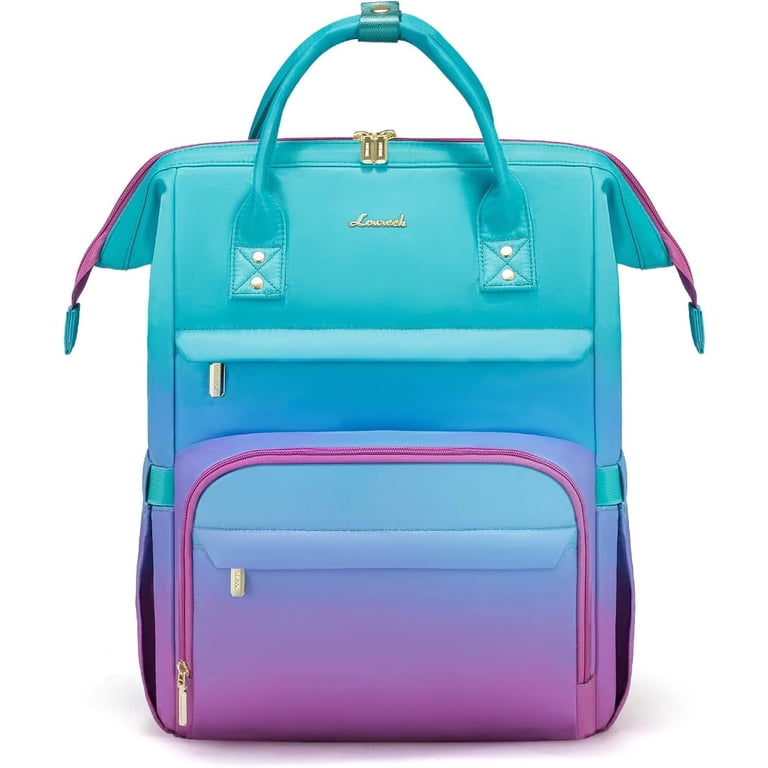 LOVEVOOK Gradient Laptop Backpack 15.6 Inch With Anti-Theft Pocket,Waterproof Amazon.com: LOVEVOOK Gradient Laptop Backpack for Women,15.6  main image 4