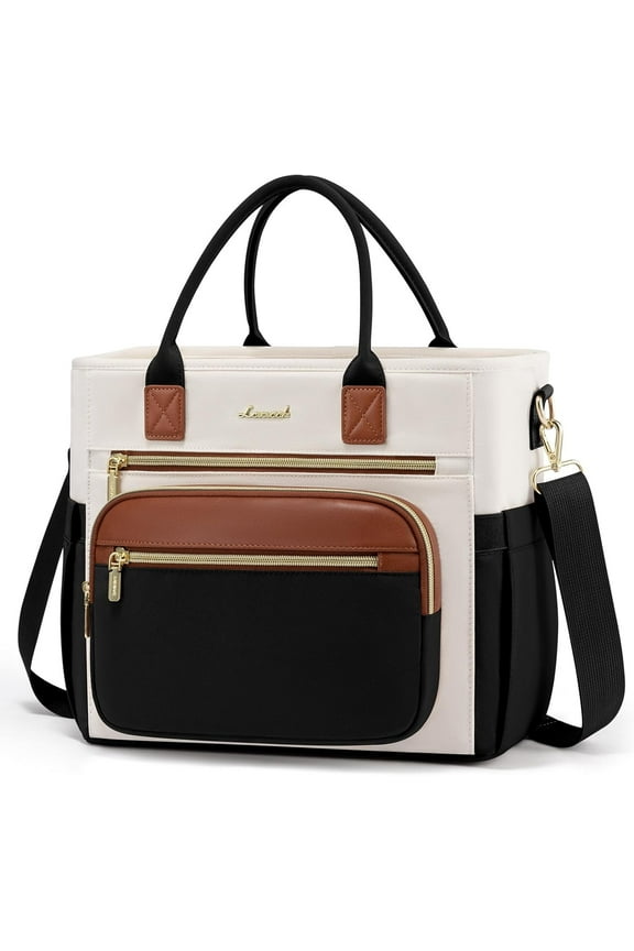 Insulated Lunch Bag Women,Wide Opening Adult Lunch Box Women,Large Leakproof Cooler Bag for Work Picnic Beach Family College,Lunch Teacher Tote Bag with Adjustable Shoulder Strap Cup Holder