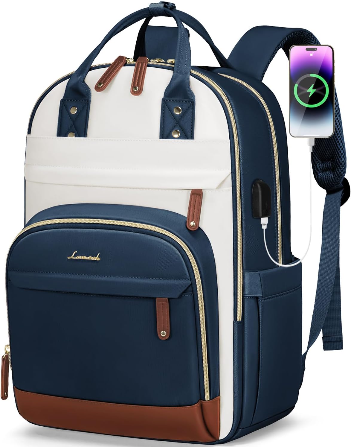 LOVEVOOK Laptop Backpack for Women, 15.6 Inch Travel Antitheft Laptop