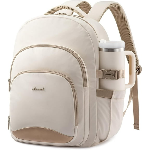 LOVEVOOK Laptop Backpack for Women, 15.6-Inch Work Backpack, Back to School Bookbag for College Student Teen Girls, Casual Personal Item Travel Bag Business Computer Daypack for Teacher Nurse, Gift