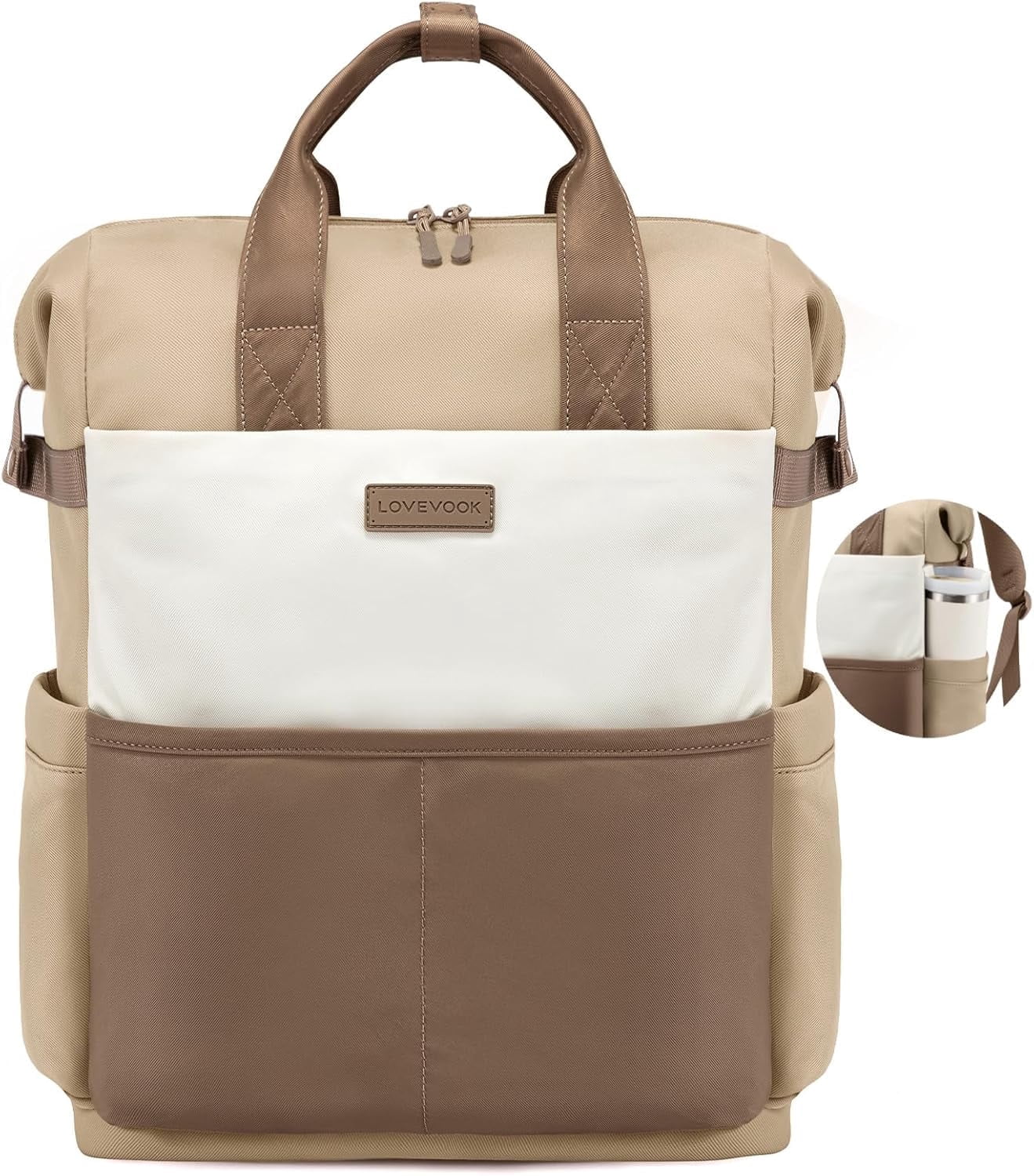 LOVEVOOK Laptop Backpack for Women,15.6 Inch Work Travel 