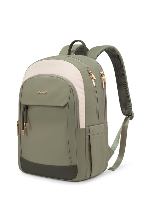 Laptop Backpack for Women, 15.6 inch Waterproof College Backpack Woman with Laptop Compartment Computer Bag Travel Backpack Purse, Large Black Computer Daypack for Work Casual