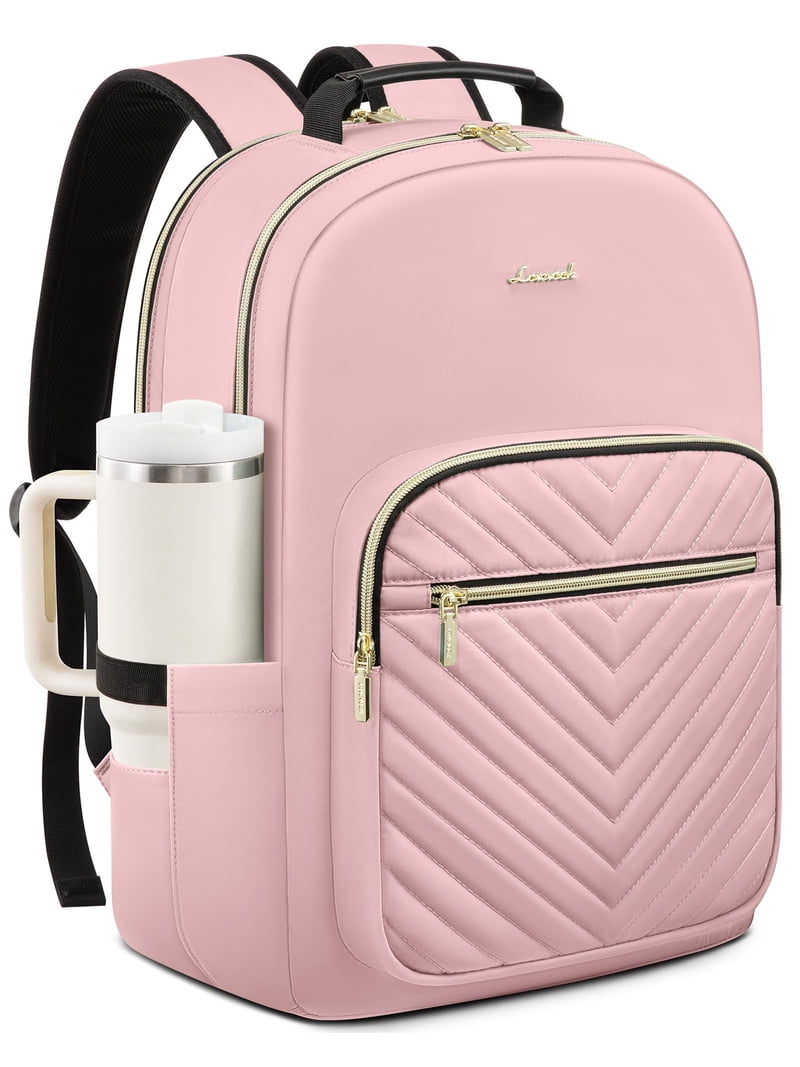 LOVEVOOK Laptop Backpack for Women with Giant Tumbler Holder  display picture 1