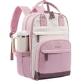 thumbnail image 1 of LOVEVOOK Laptop Backpack for Women with Giant Tumbler Holder Pocket,17.3 inch College Book Bag Nurse Teacher Backpack,Waterproof Work Travel Backpack Purse Laptop Computer Bag, 1 of 1