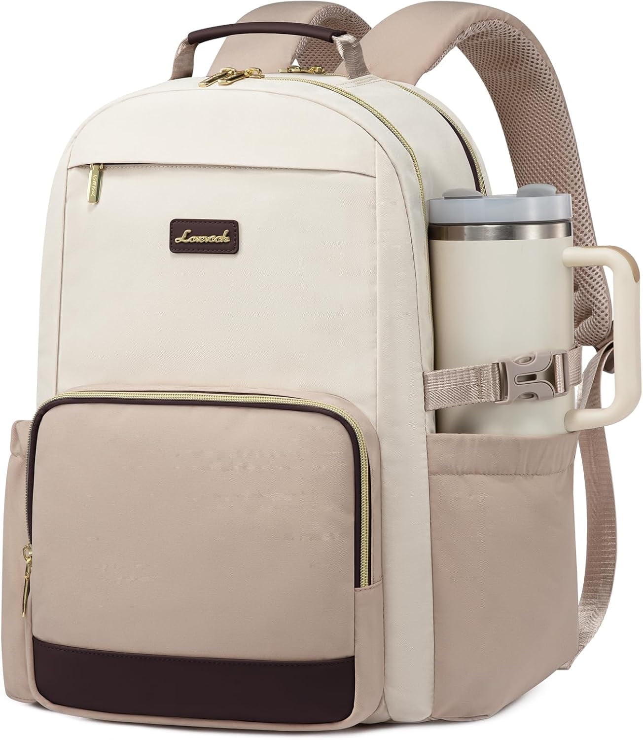 LOVEVOOK Laptop Backpack for Women with Pouch Pocket for Large
