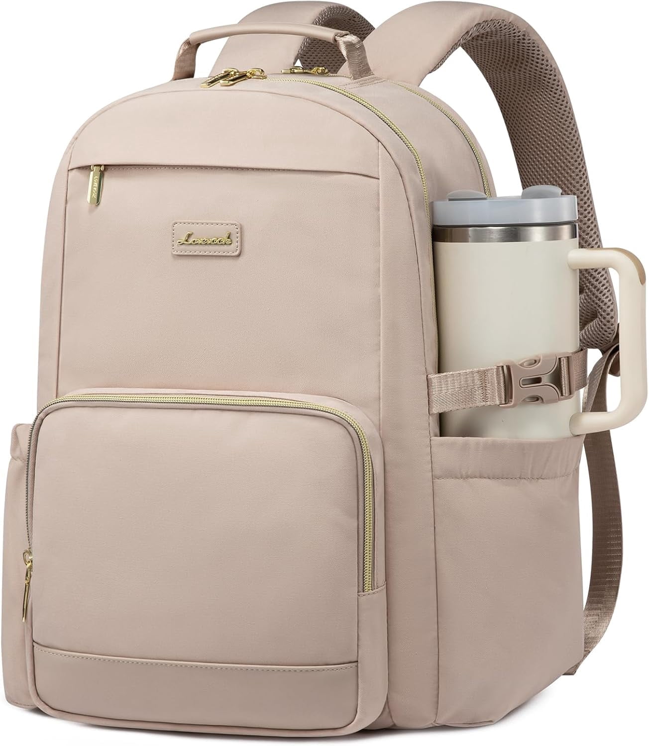 LOVEVOOK Laptop Backpack for Women with Pouch Pocket for Large Capacity ...