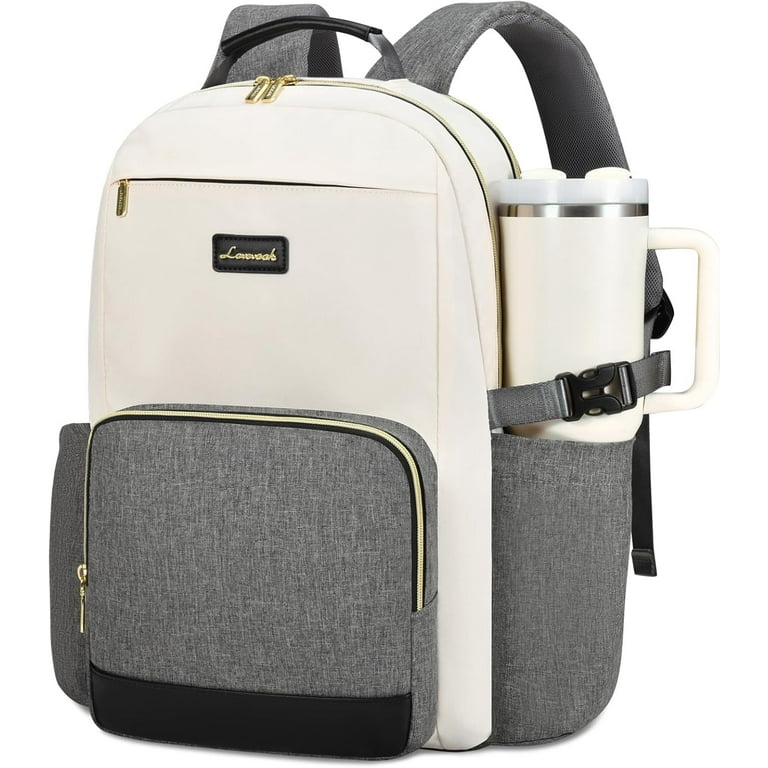 Nurse Backpack LOVEVOOK Laptop Backpack For Women - 15.6 Inch, White &  Purple, Water-Resistant, Travel & School Bag Lovevook Laptop Backpack Amazon