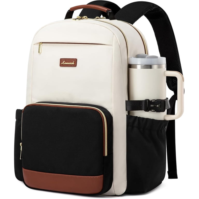 15 inch laptop backpack waterproof bottle holder Optima Women's 15.6" with Cup 500-999 units complete with a secure buckle to prevent spills Universal Bottle Pocket Extra