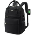 thumbnail image 1 of Lovevook Backpack Purses for Women,Vintage Women Teacher Laptop Backpack Nurse Bag, Multi-Function Work Travel Daypacks College Book Bag with USB Port, 1 of 8