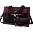 thumbnail image 1 of LOVEVOOK Laptop Bag for Women 15.6 Inch Tote Work Professional Leather Computer Briefcase Waterproof Handbag Shoulder Large Capacity Business Teacher Office Crossbody Purse, 1 of 9
