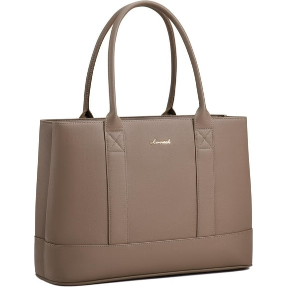 LOVEVOOK Laptop Bag for Women, Computer Work Tote Bag, Business Shoulder Handbag, Office Briefcase for Gift, Travel, Teacher