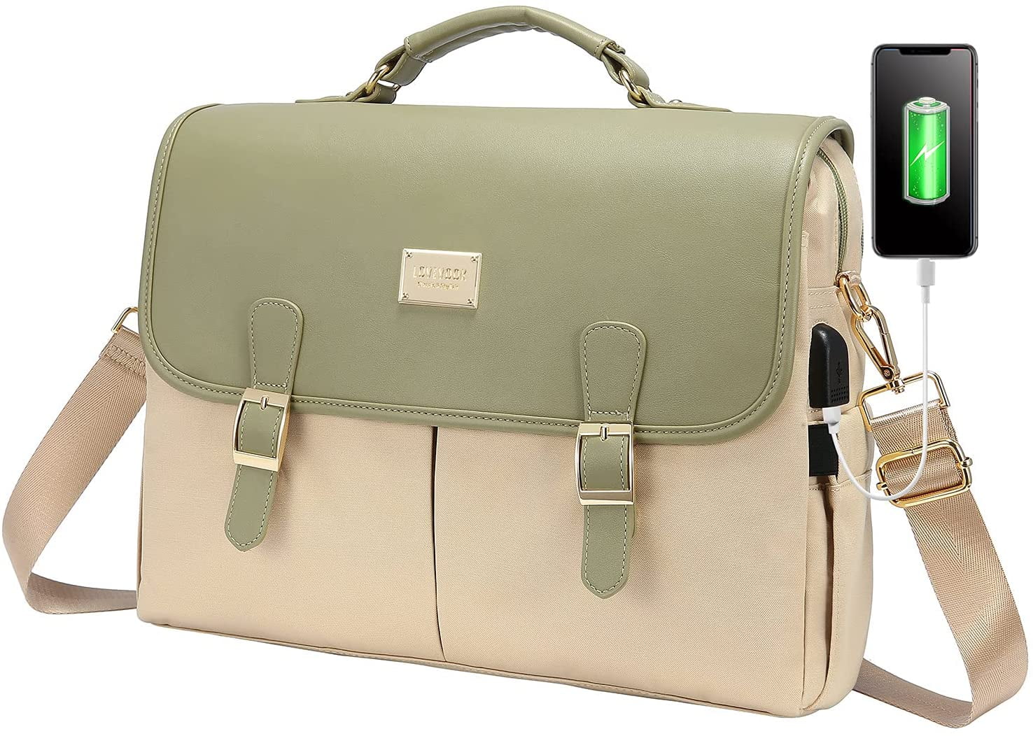Women's Vintage Leather Laptop Tote Purse Casual Bag Shoulder Crossbody  Shopper | eBay