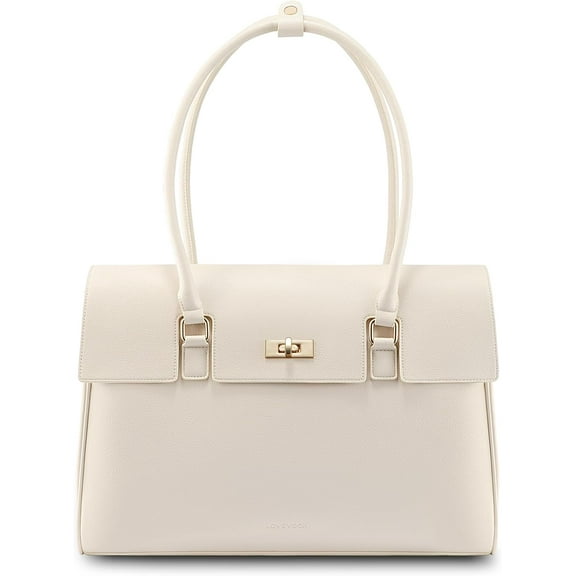 LOVEVOOK Laptop Bag for Women Work Tote 15.6 Inch Briefcase Messenger Bag Waterproof for Business Office Dating