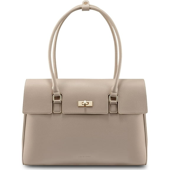 LOVEVOOK Laptop Bag for Women Work Tote 15.6 Inch Briefcase Messenger Bag Waterproof for Business Office Dating
