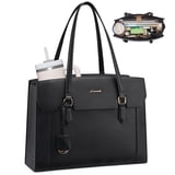 LOVEVOOK Laptop Tote Bag for Women,Computer Work Bag With Large Cup ...