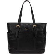 LOVEVOOK Laptop Tote Bag for Women,Vintage Leather Work Tote Bag for Women, 15.6 Inch Computer Briefcase Bag,Waterproof Teacher Business Office