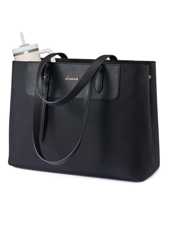 Laptop Tote Bag for Women, Water-Resistant Work Tote Bag Large Capacity Computer Bag Briefcase Handbag