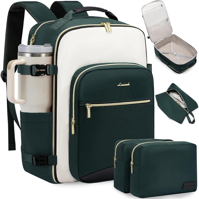 40L Airline Approved Carry On Backpack with Packing Cubes, TSA Travel Bag fits Amazon.com: LOVEVOOK 40L Travel Backpack for Women & Men  main image 2