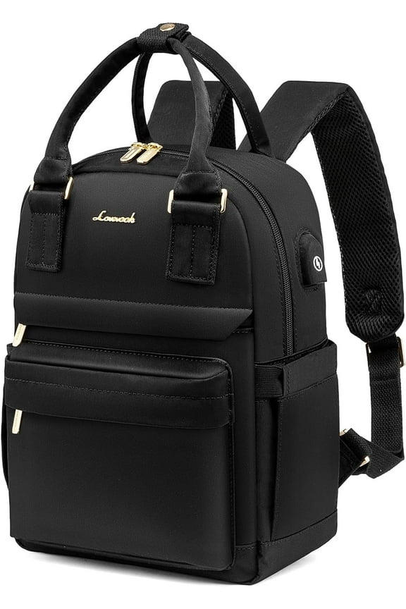 Mini Backpack for Women Stylish Waterproof Backpack Purse with USB Port, Cute Bookbag for College School Travel