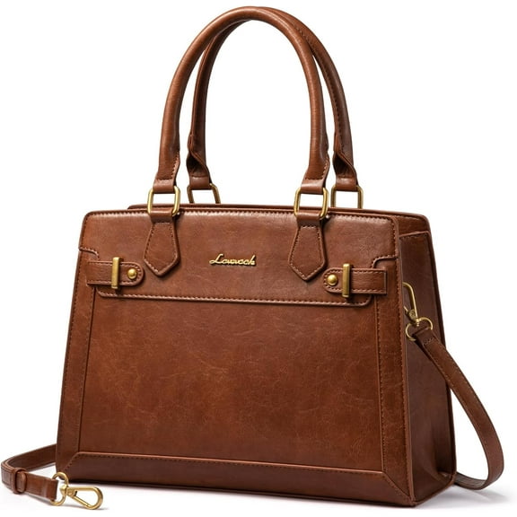 LOVEVOOK Purses and Handbags for Women, Tote Shoulder Bag Satchel Black Purse and PU Leather Top Handle for ladies