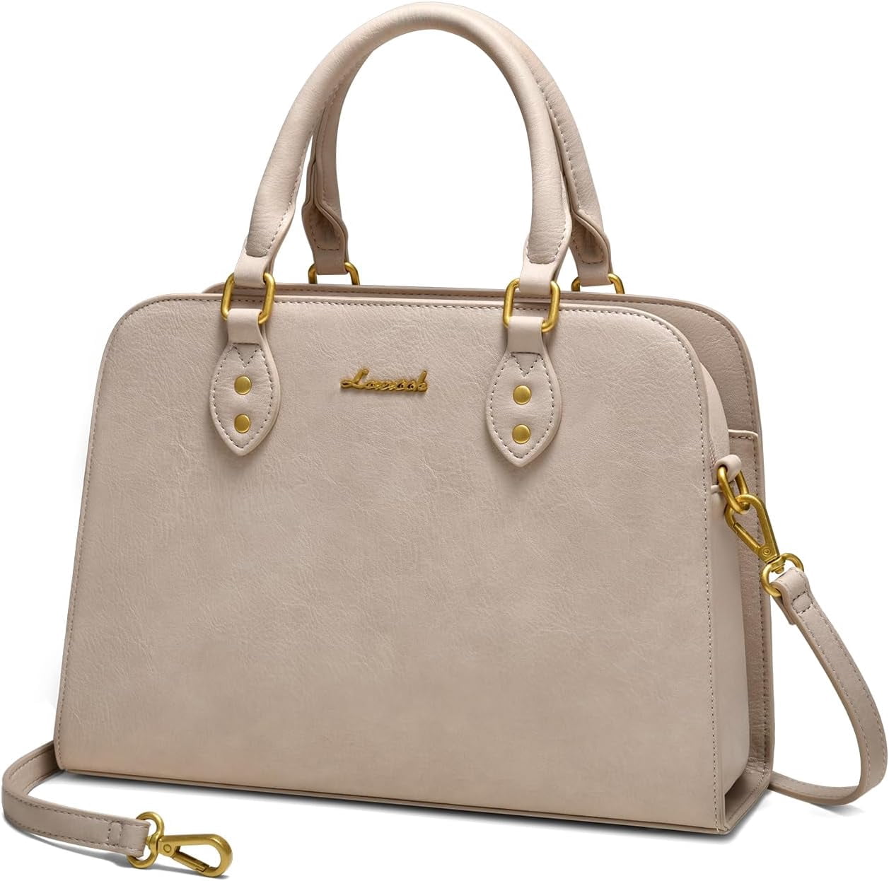 LOVEVOOK Purses and Handbags for Women, Vintage-Style Leather Top Handle Shoulder Bag Satchel Tote Crossbody Purse for Ladies