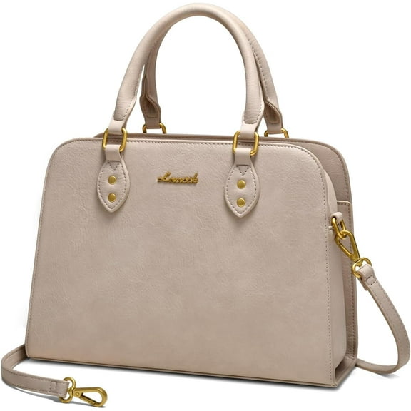 LOVEVOOK Purses and Handbags for Women, Vintage-Style Leather Top Handle Shoulder Bag Satchel Tote Crossbody Purse for Ladies