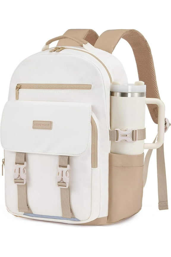 School Backpack for Teen Girls,Casual School Backpack 14-18 Teenage 15.6 Inch Laptop Bookbag, Cute Big Student Laptop Backpack for College Women Middle High School Travel Daypack