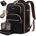thumbnail image 1 of LOVEVOOK Travel Backpack Carry on Flight Approved 40L,Waterproof TSA Travel Essentials Personal Item Backpack for Women Men,Carry on Luggage Suitcase Travel Bag for Airplane with 3 Packing Cubes, 1 of 7
