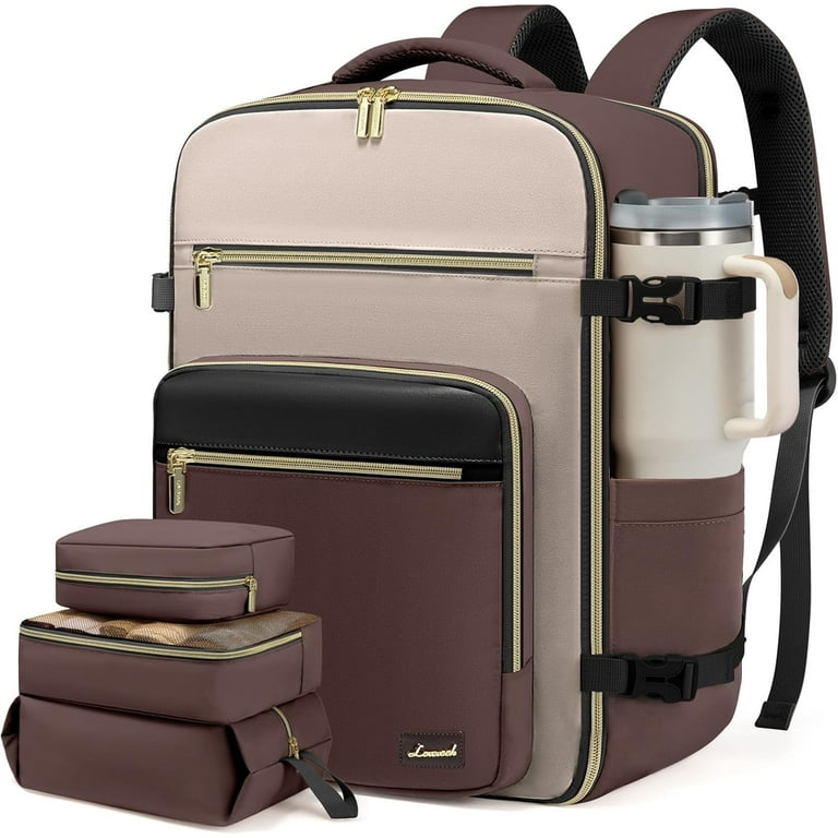 LOVEVOOK Travel Backpack For Women,50L Carry On Backpack Flight