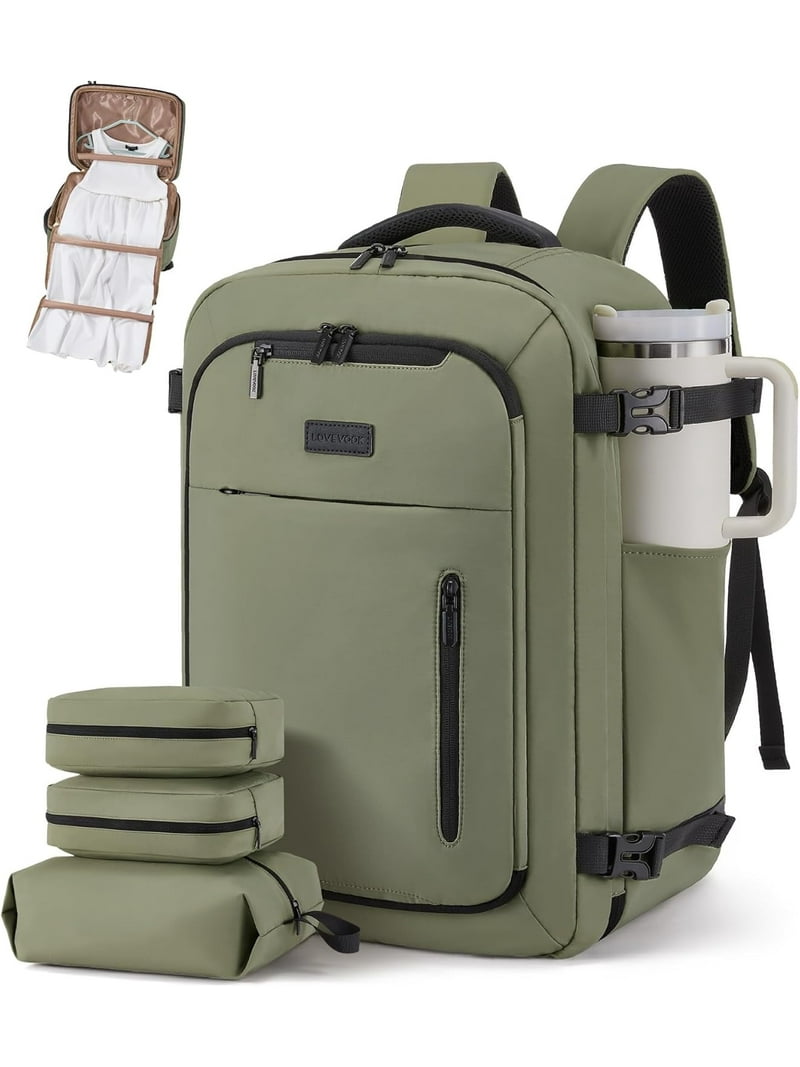 40l Travel Backpack For Weekend Travel Red Mountain Cabin 40L