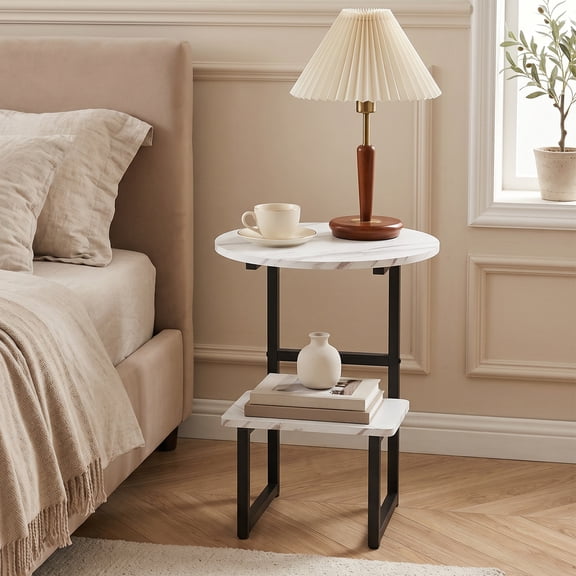 LOVEWE 2-Tier End Table