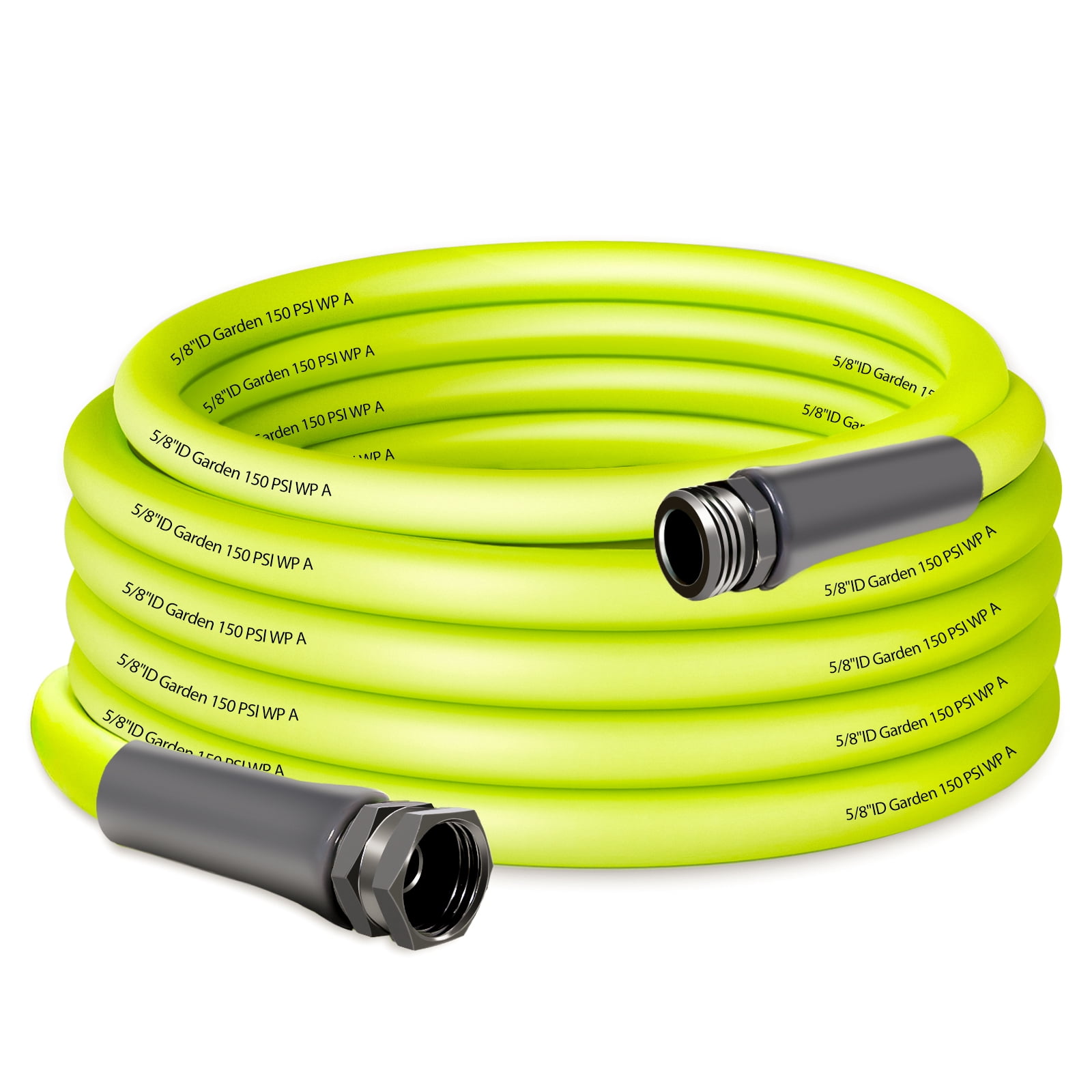 LOVFEN 50ft heavy-duty rubber garden hose, non-knotting, durable, flexible, leak-proof, safe for drinking water, suitable for home, outdoor, lawn, garden, industrial